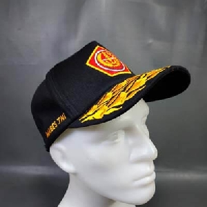 Konveksi  dan Produksi Topi Bandung Topi Mabes TNI AD topi mabes tni ad