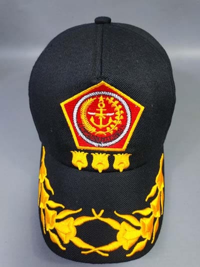 Konveksi  dan Produksi Topi Bandung Mabes Pamen topi mabes tni ad pamen melati tiga