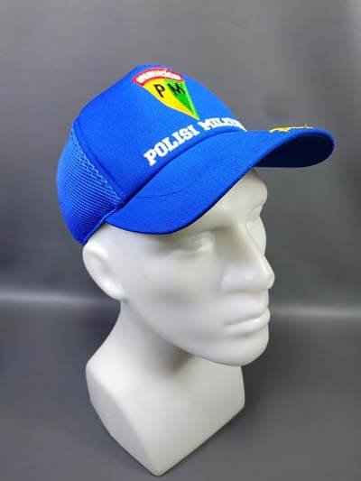 Konveksi  dan Produksi Topi Bandung Polisi Militer topi pm polisi militer