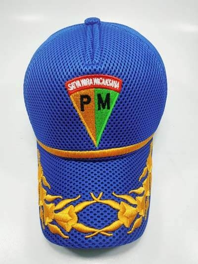 Konveksi  dan Produksi Topi Bandung Polisi Militer topi pm polisi militer