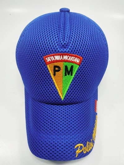 Konveksi  dan Produksi Topi Bandung Polisi Militer topi pm polisi militer